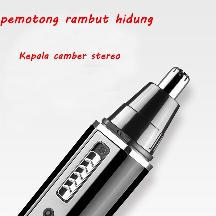 Produk Panas/KEMEI 6631 Alat Cukur / Pencukur Kumis Jenggot Dan Bulu Hidung Sistem Cas/NEW/