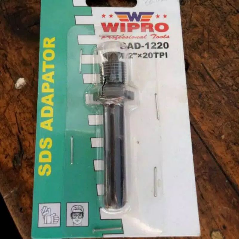 mur baut adaptor SDS mesin bor kabel cordless impek drill