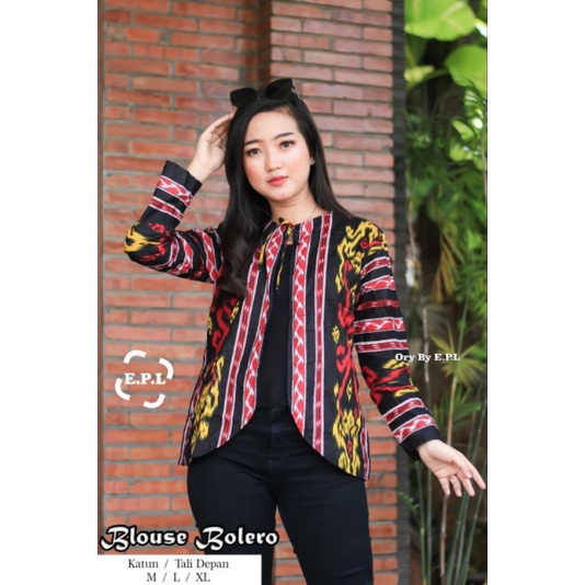 Vest Outer Bolero Batik Wanita | Bolero Batik Murah
