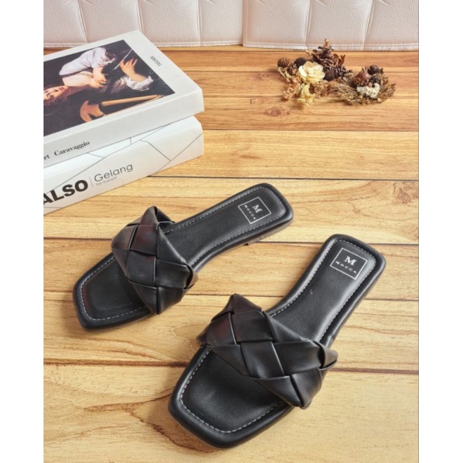 ABBUSHOES RN 06 sendal teflek ketupat andin 1cm