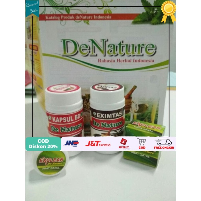 

◾COD◾ Obat Gatal Eksim Kering dan Basah Herbal De Nature Asli