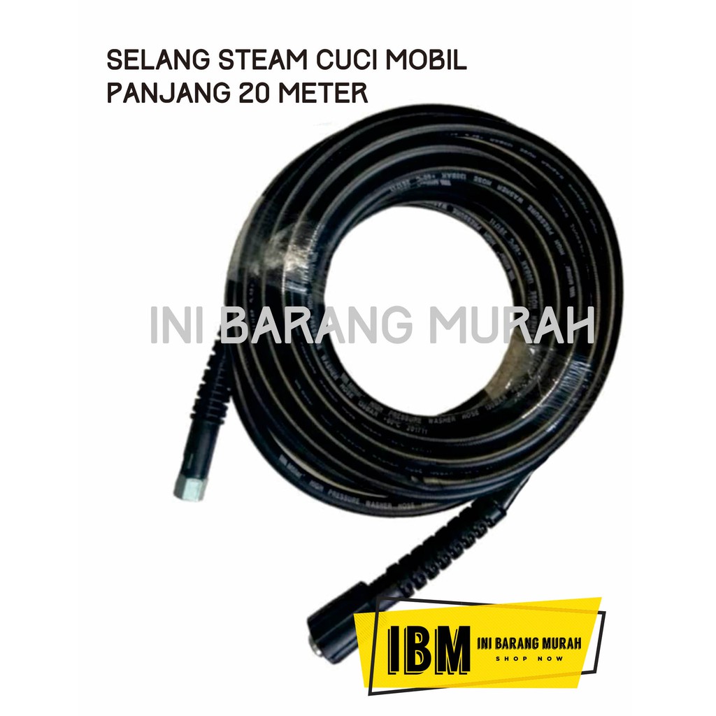 Selang Steam Cuci Mobil 20m ( Selang Jet Cleaner )