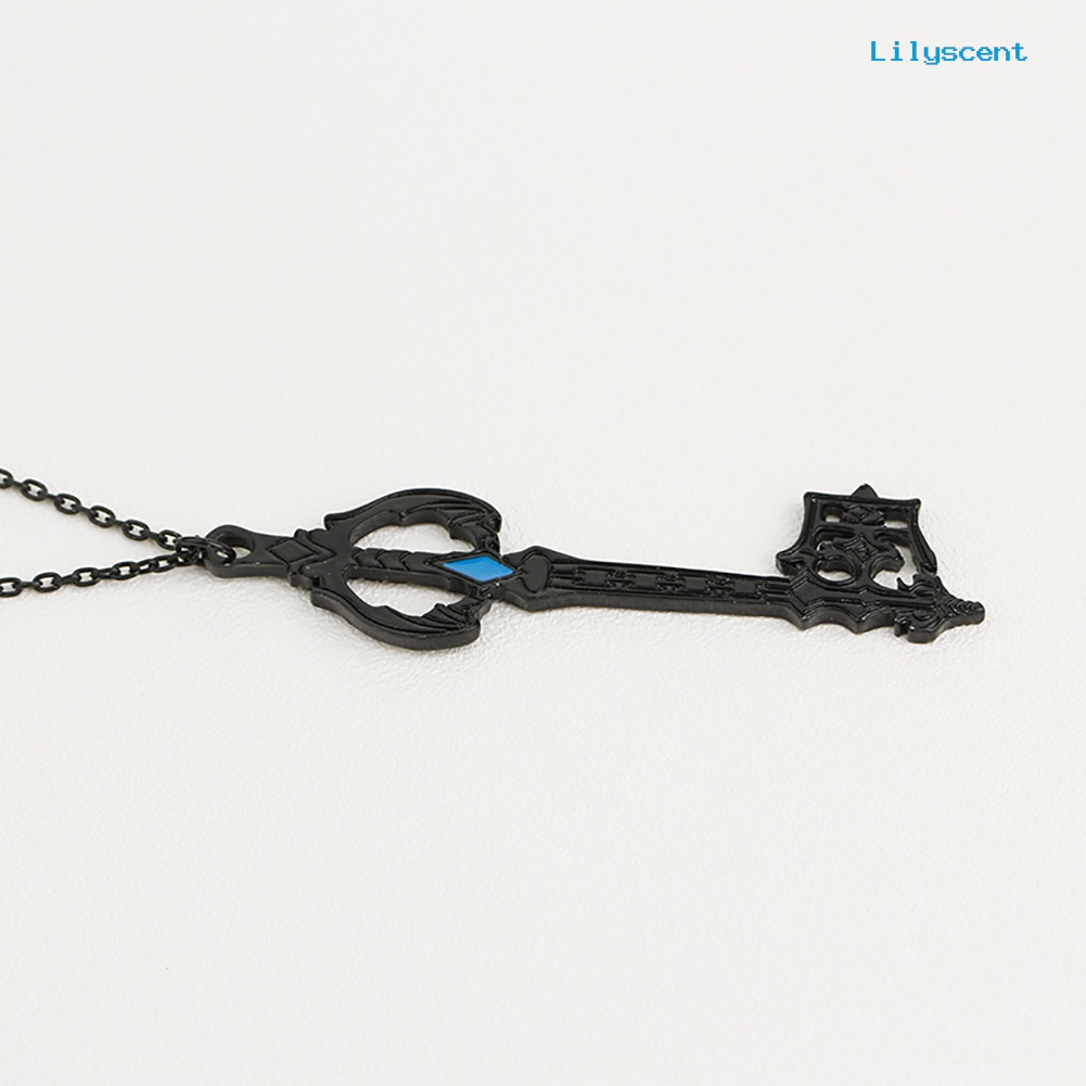 Kalung Dengan Liontin Anime Kingdom Hearts Oblivion Keyblade Untuk Pria Dan Wanita