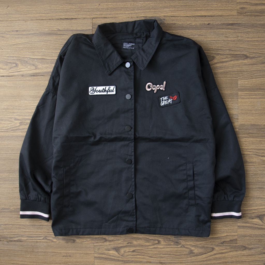 Joff Femme Coach Jacket / Jaket Wanita / Unisex