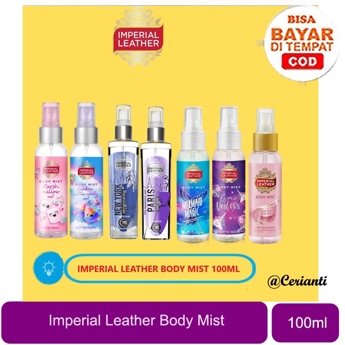 Imperial Leather Body Mist Marshmallow | Mermaid Magic | Cosmic Unicorn | Cotton Candy - Parfum Spray Wanita_Cerianti