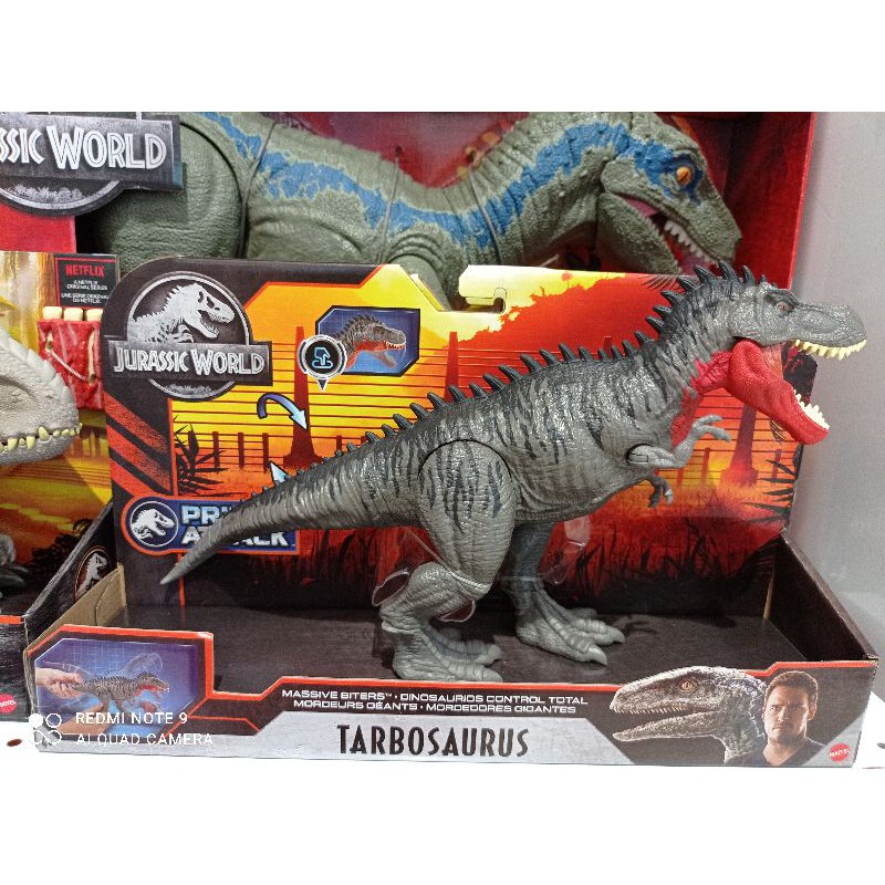 jurassic world massive biters tarbosaurus