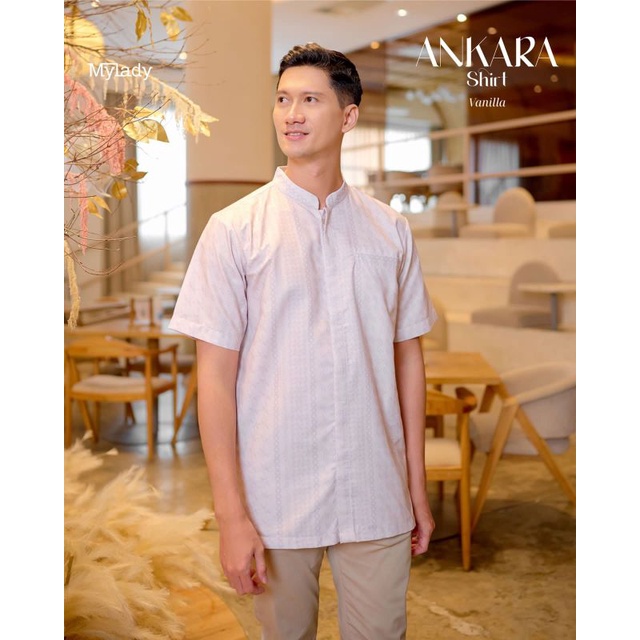 KEMEJA KOKO ANKARA SKIRT MYLADY HIJAB ORIGINAL