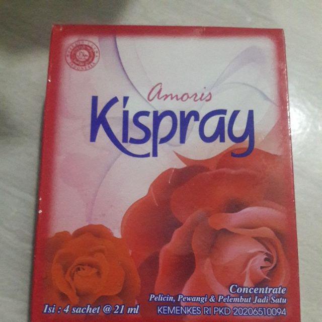 Kispray Pelicin Pakaian Isi 4 Sachet @21ml