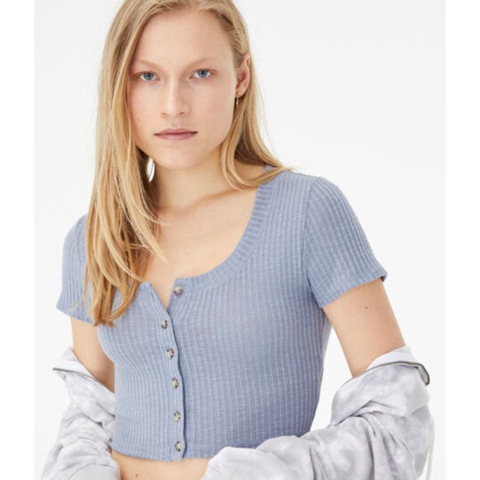 AEROPOSTALE KNIT CROP TOP-ORIGINAL 100%