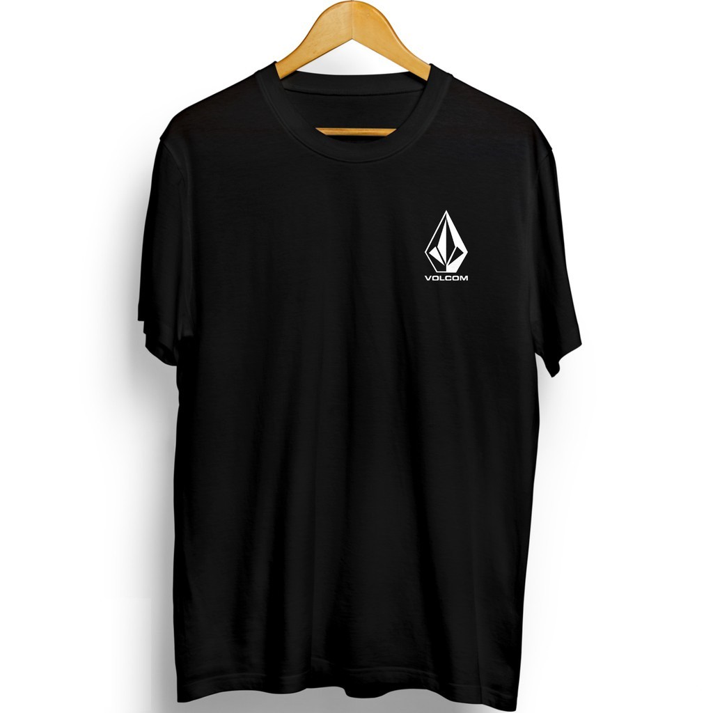 Kaos Volcom Premium Branded Kaos Surfing Skating Baju Pria Wanita Tshirt Cotton Combed 30s
