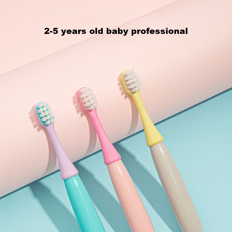 Sikat Gigi Anak Bayi /Kids Toothbrush 3 pcs set 2-6 tahun coolcolor