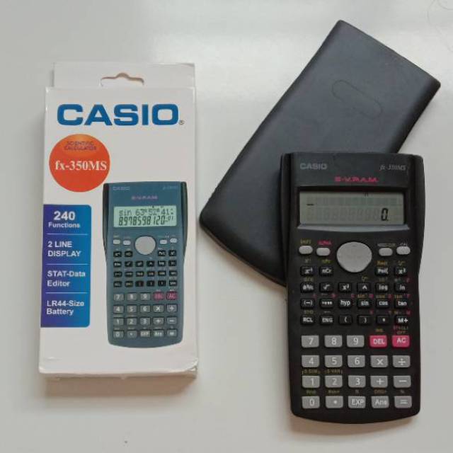 

CASIO READY !!! Kalkulator Scientific (Kalkulator Sekolah & Kuliah) / Kalkulator Ilmiah