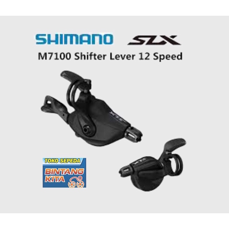 Shimano SLX M7100 12 Speed Operan Gigi Sepeda Gunung