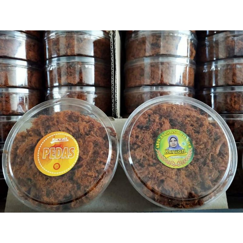 

Abon Ayam Karwati Original / Pedas