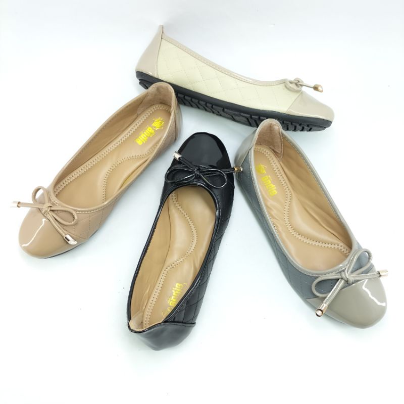 Andas Andis - Sepatu Flatshoes Ballerina Wanita Catalia