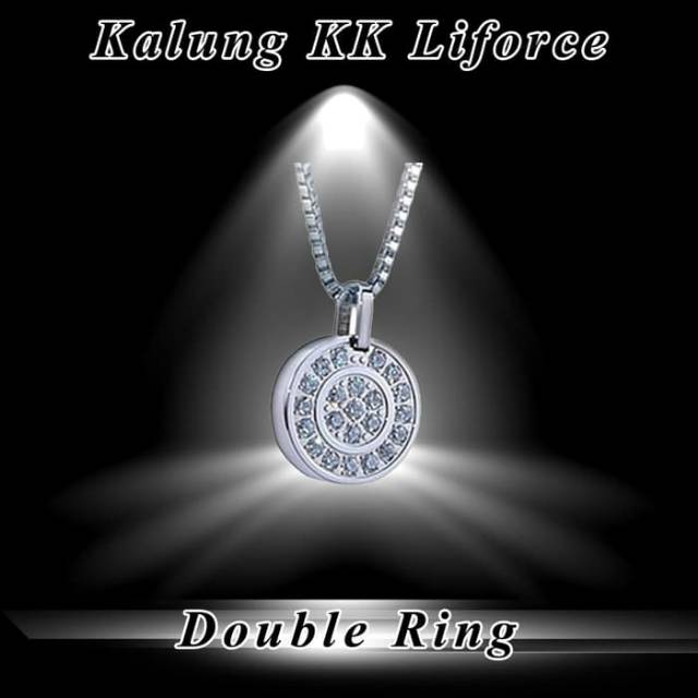 Kalung kesehatan kk liforce double ring