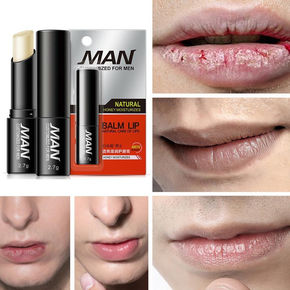 Lip balm - Pelembab bibir pecah Pelembab bibir kering pria Lip balm pelembab bibir kering- Lip balm 