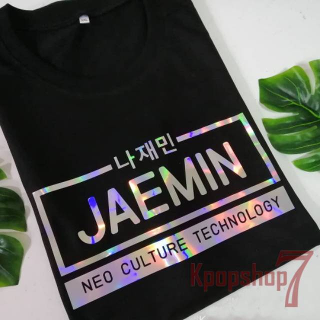 Kaos nct baju nct tshirt nct hologram