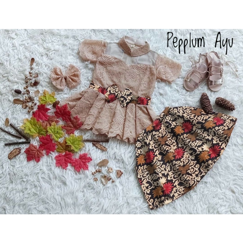 *[RXFK] Set Anak Perempuan / Pakaian Setelan Anak Batik / Setelan Anak / Baju Setelan Anak Batik