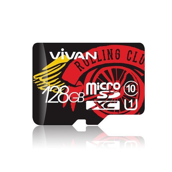 MEMORY / MMC VIVAN Card Class 10 TF Card Black + Red 16GB 32GB 64GB