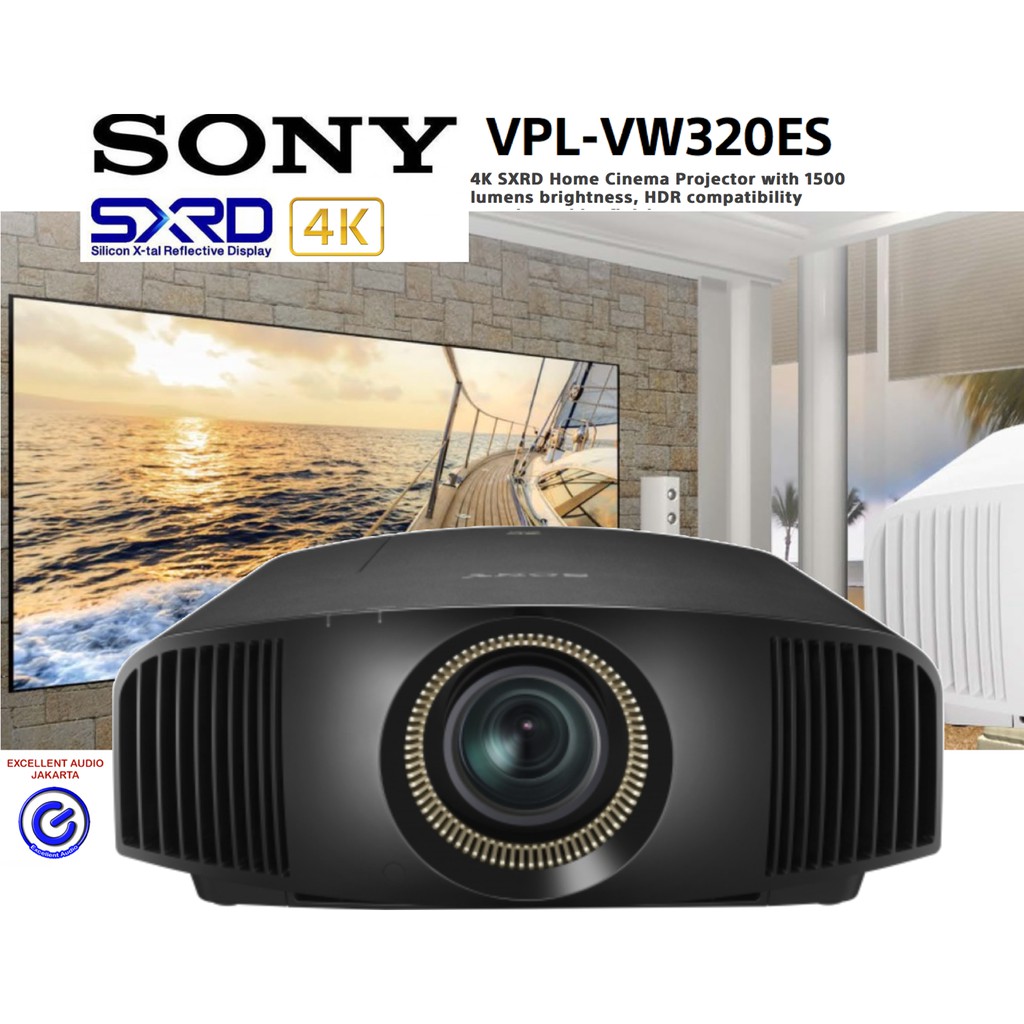 Sony VPL VW 320 4K HD cinema projector proyektor sln optoma epson jvc infocus barco simm