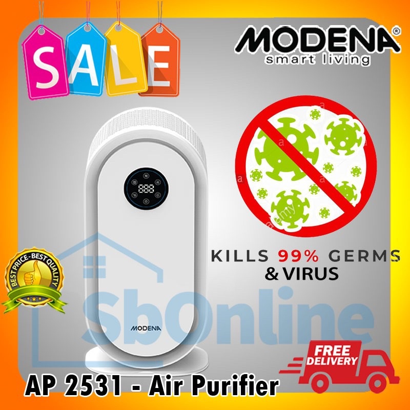 MODENA AIR PURIFIER AP 2531/ AP2531 ANTI VIRUS COVER 25m