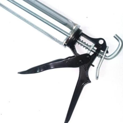 

☋ Gun Silicone Tembakan Sealant Ellpro Crome Stainless Putar ➽