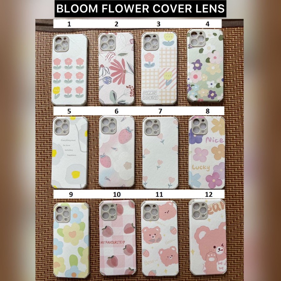 BLOOM FLOWER SOFTCASE  IPHONE 11 11PRO 11PROMAX