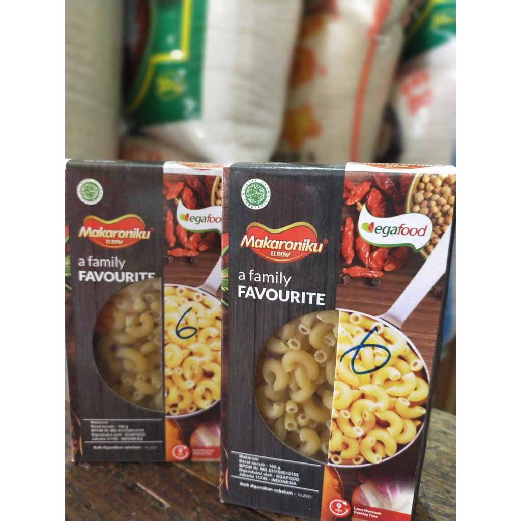 Jual Makaroni Makaroniku Elbow Egafood 100 gram Shopee Indonesia