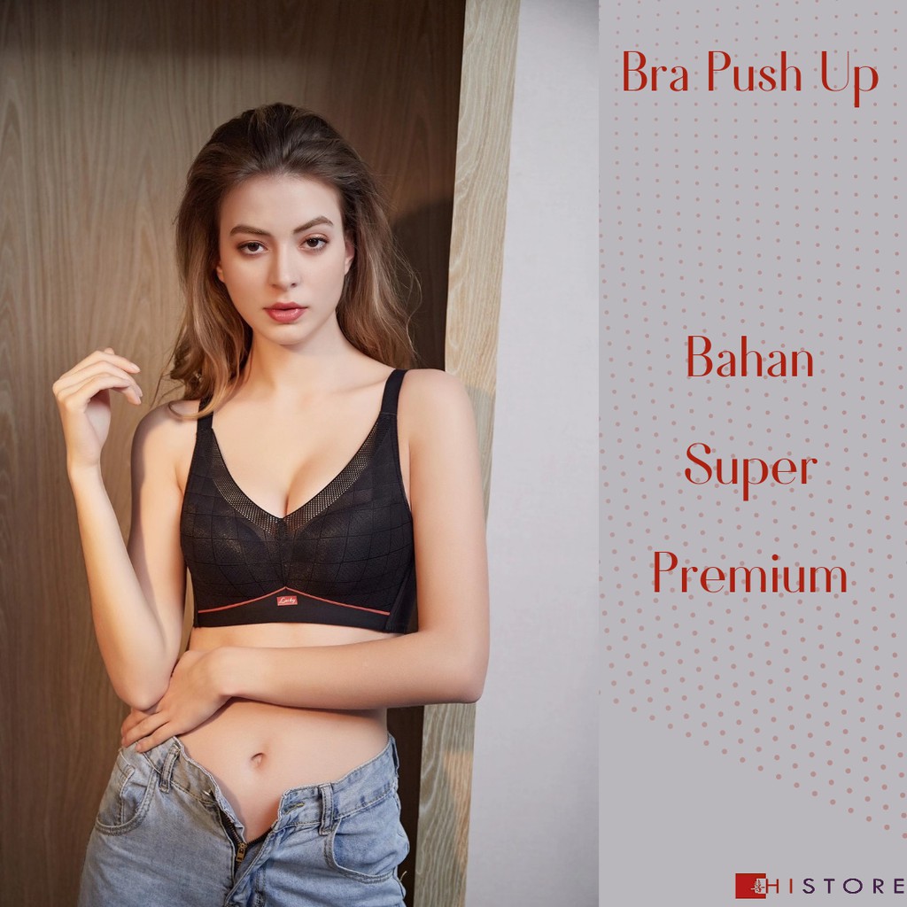 [HI] Bra Push Up Cup 3/4B Pakaian Dalam Wanita BH Sexy Bahan Super Premium 822