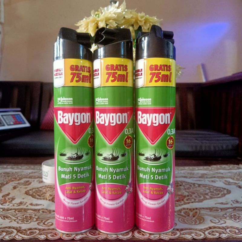 Baygon 600ml/Baygon Semprot 600/ Baygonsemprot nyamuk