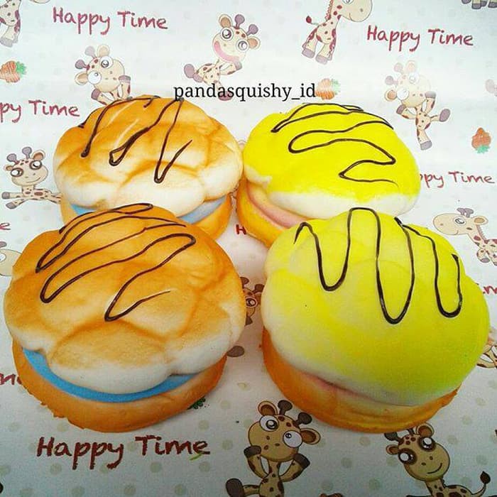 Termurah Cream Puff Squishy Slow Rising