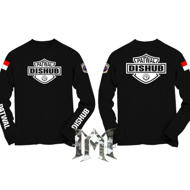 Baju kaos DISHUB PATWAL | Tangan Panjang