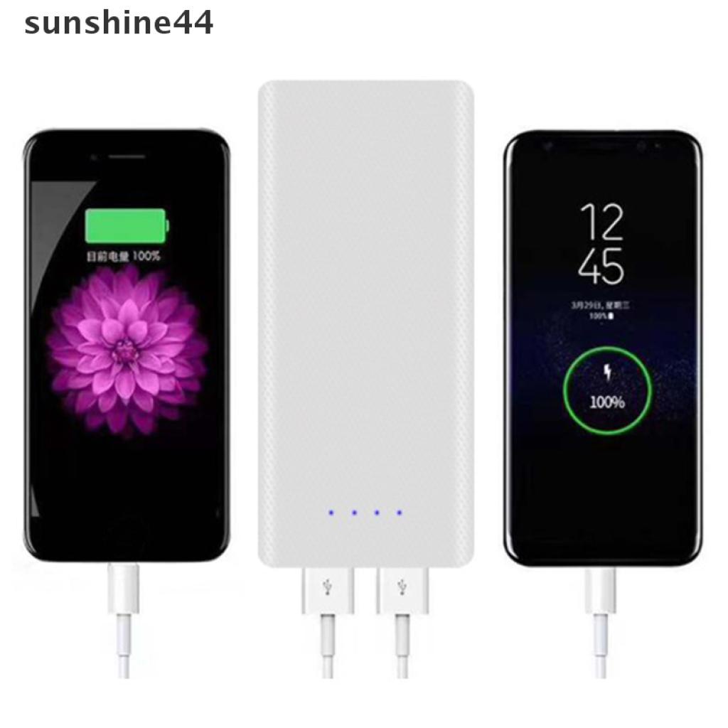 Sunshine Casing Power Bank 8x18650 Diy Dengan Port Usb Ganda