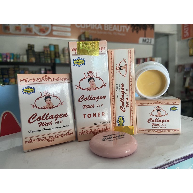 [ bpom ] paket collagen 4in1 dhilisa bpom -- paket collagen dhilisa bpom