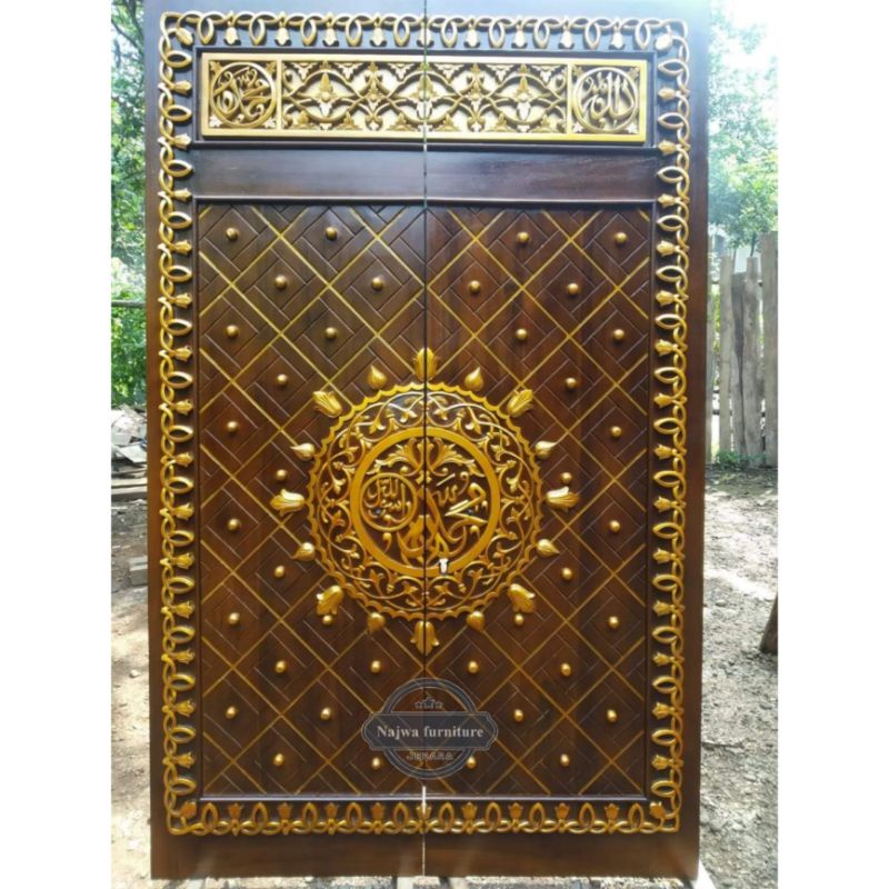 PINTU JATI PINTU RUMAH KUPU TARUNG PINTU UKIR JEPARA