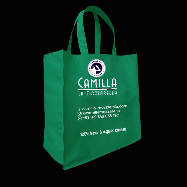 

[45x45 lebar 7/15] Tas Spunbond Dus Kue Besar Free Sablon 1 Warna