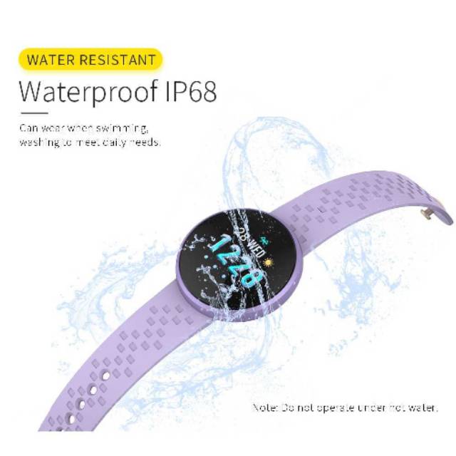 SMART WATCH WANITA/WATER RESISTANT IP68