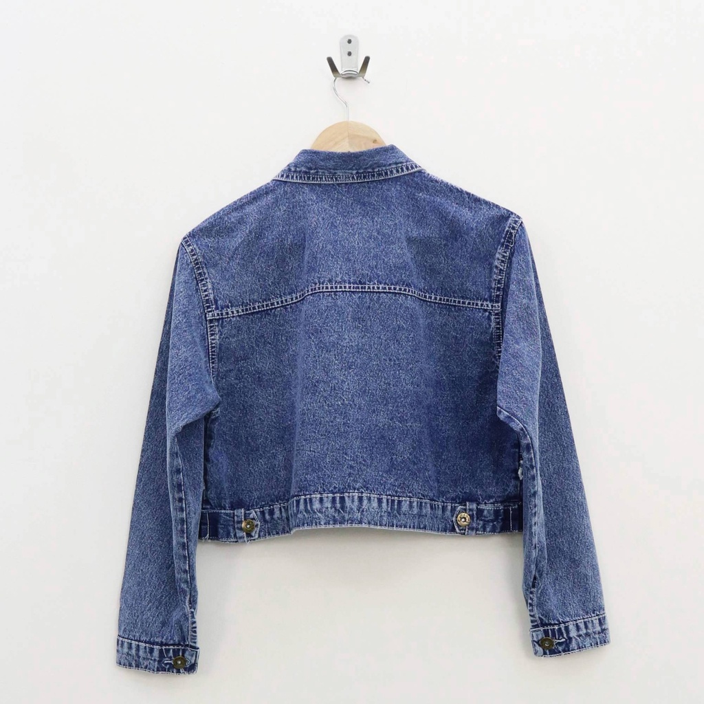 (ORIGINAL) Oversize crop enzi jacket jeans by Genijeans