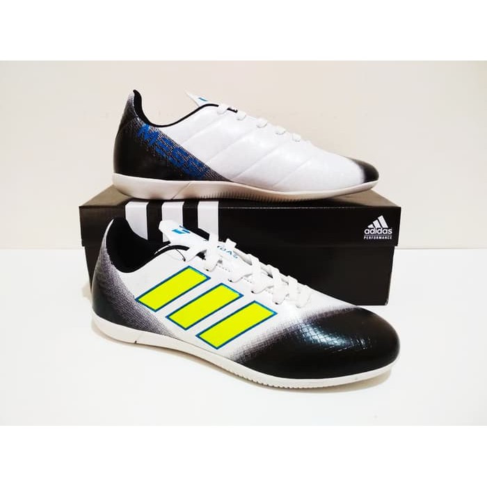 Olahraga SEPATU FUTSAL Adidas NEMEZIZ IC New Grade Ori (White Black)