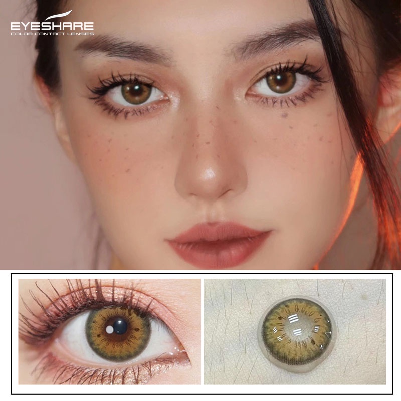 [✅COD] BLACKSPOT Lensa Kontak Berwarna Gankyu Kitty Mini Primo Gray softlens Korea Warna Eyes Soflen Model Terbaru 2023 Hitam Pintar Big Eyes