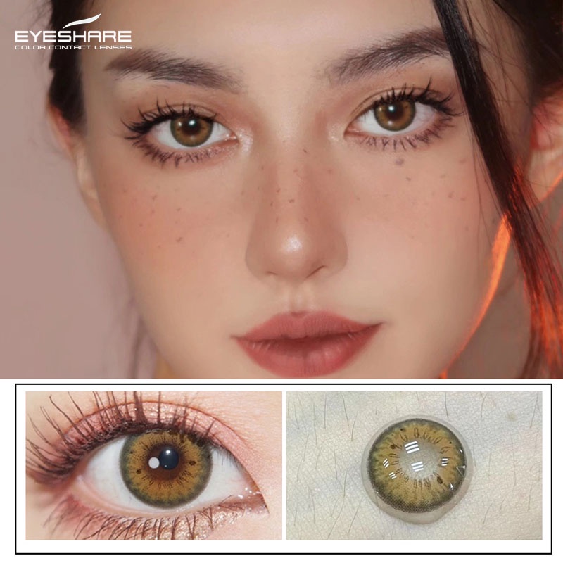 [✅COD] BLACKSPOT Lensa Kontak Berwarna Gankyu Kitty Mini Primo Gray softlens Korea Warna Eyes Soflen Model Terbaru 2023 Hitam Pintar Big Eyes