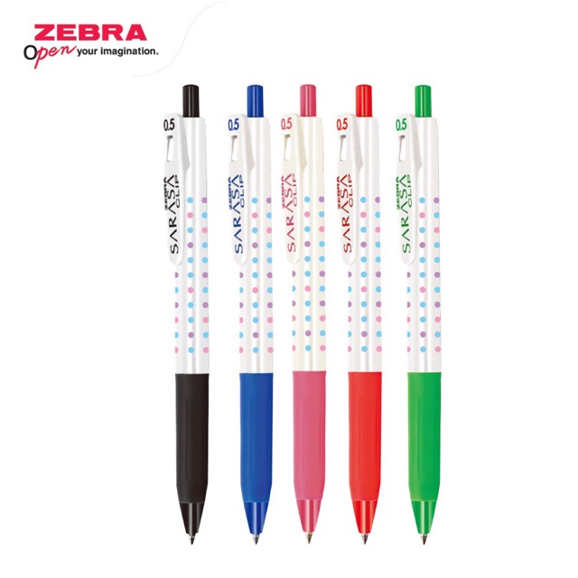 

Ballpoint Zebra Sarasa Colorful Dots 0,5 mm