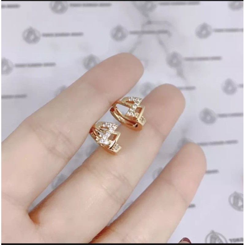 Anting Xuping Gold Permata satu
