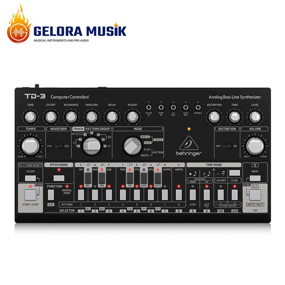 Synthesizer Behringer TD-3-BK Analog Bass Line