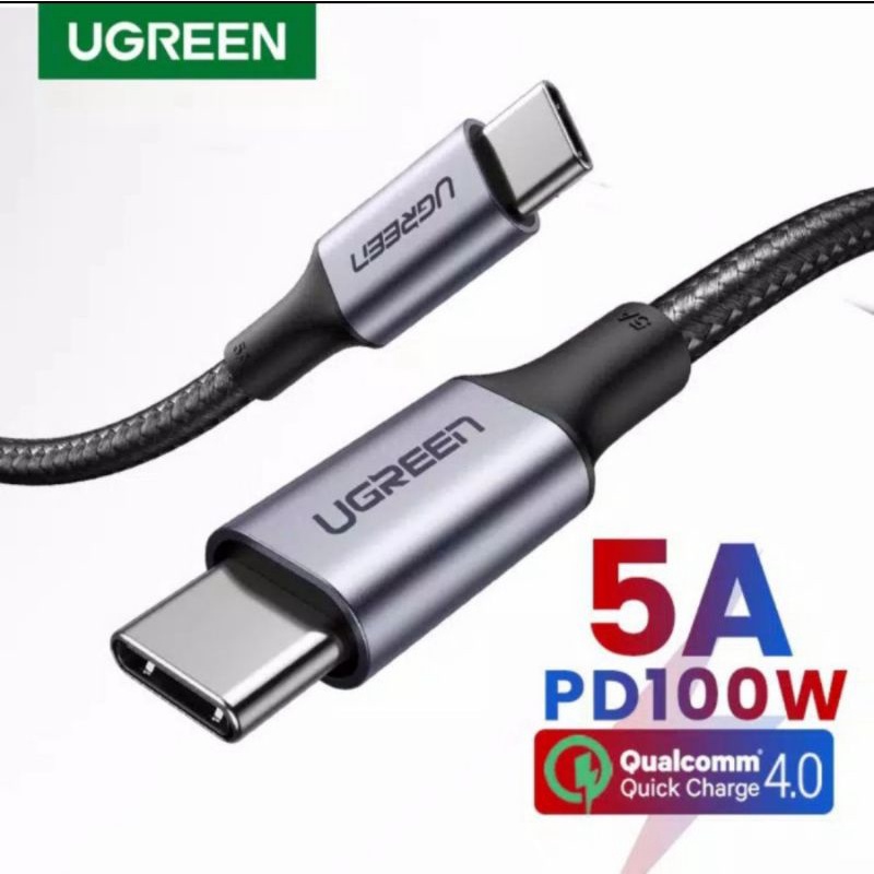 Ugreen Usb C 5A 100Watt Power Delivery - Ugreen Usb C to Usb C 5A Fast Charging 100 Watt