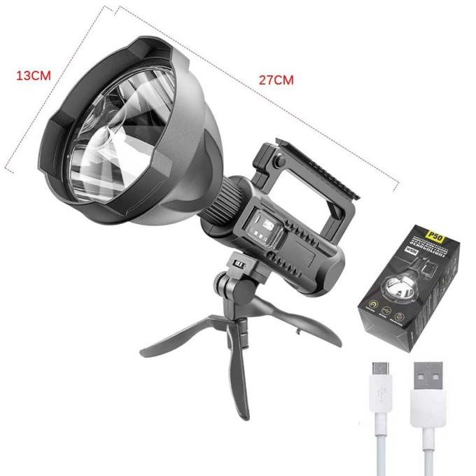 Harga Grosir Senter Sorot Big Lamp 8000 Lumens Led Xhp50 Waterproof + Tripod