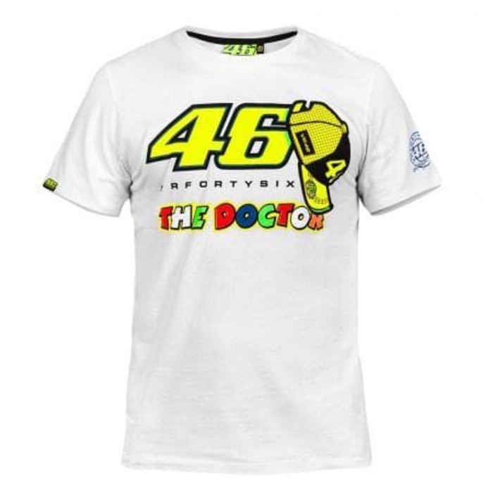 Kaos Tshirt Baju Combed 30S Distro Moto GP MotoGP Rossi 46