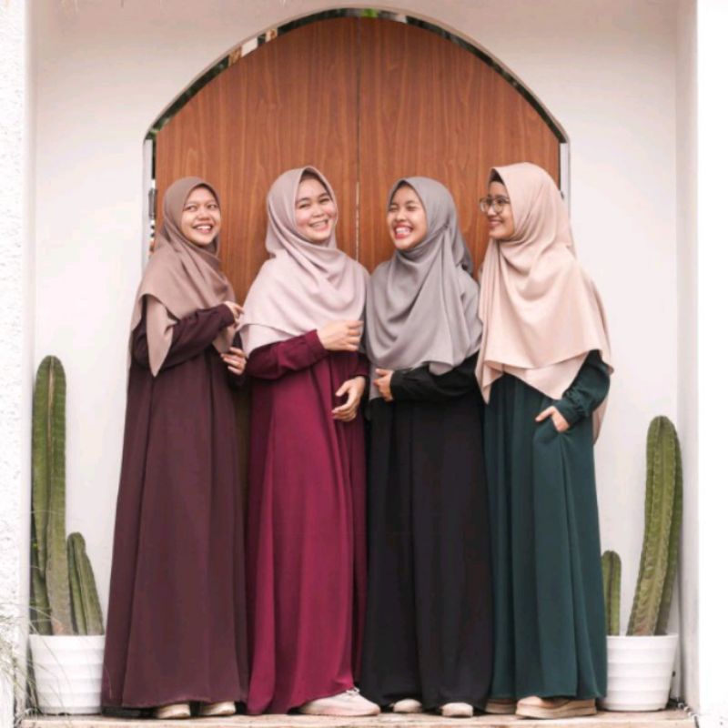 [GAMIS TERBARU] Gamis Katun Toyobo, Gamis Remaja [PROMO] Gamis Polos Dewasa