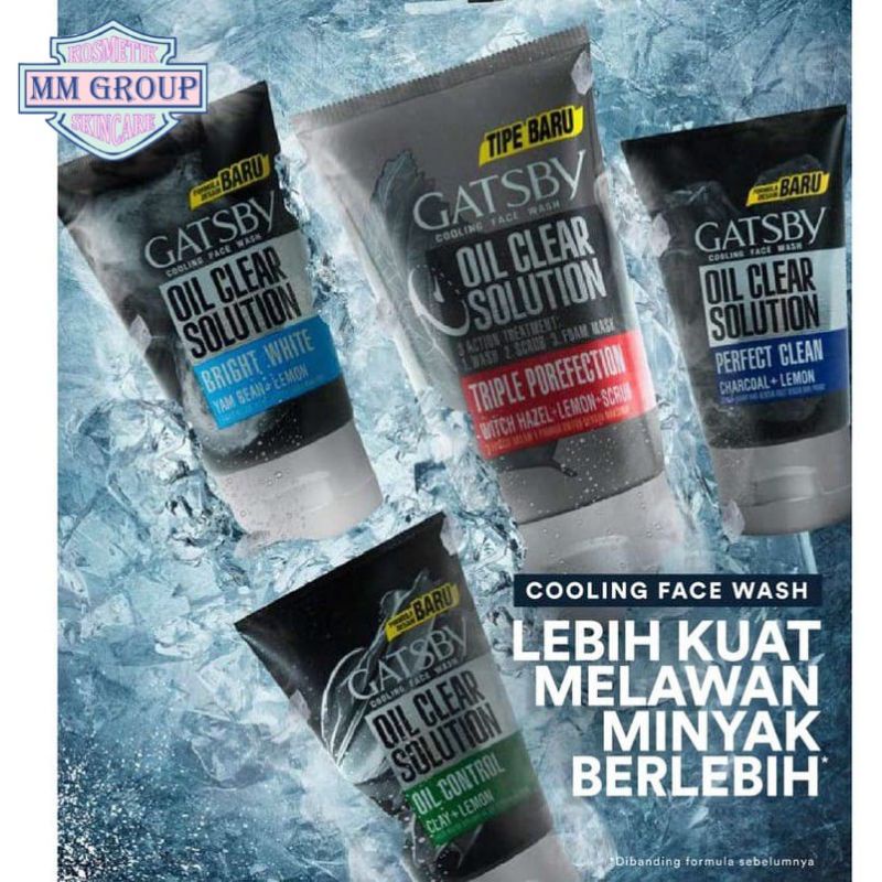 Jual Gatsby Cooling Face Wash 100 gr [ORIGINAL GATSBY] Gatsby Facial